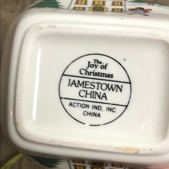 Joy of Christmas Jamestown China Creamer - Picture 5 of 6